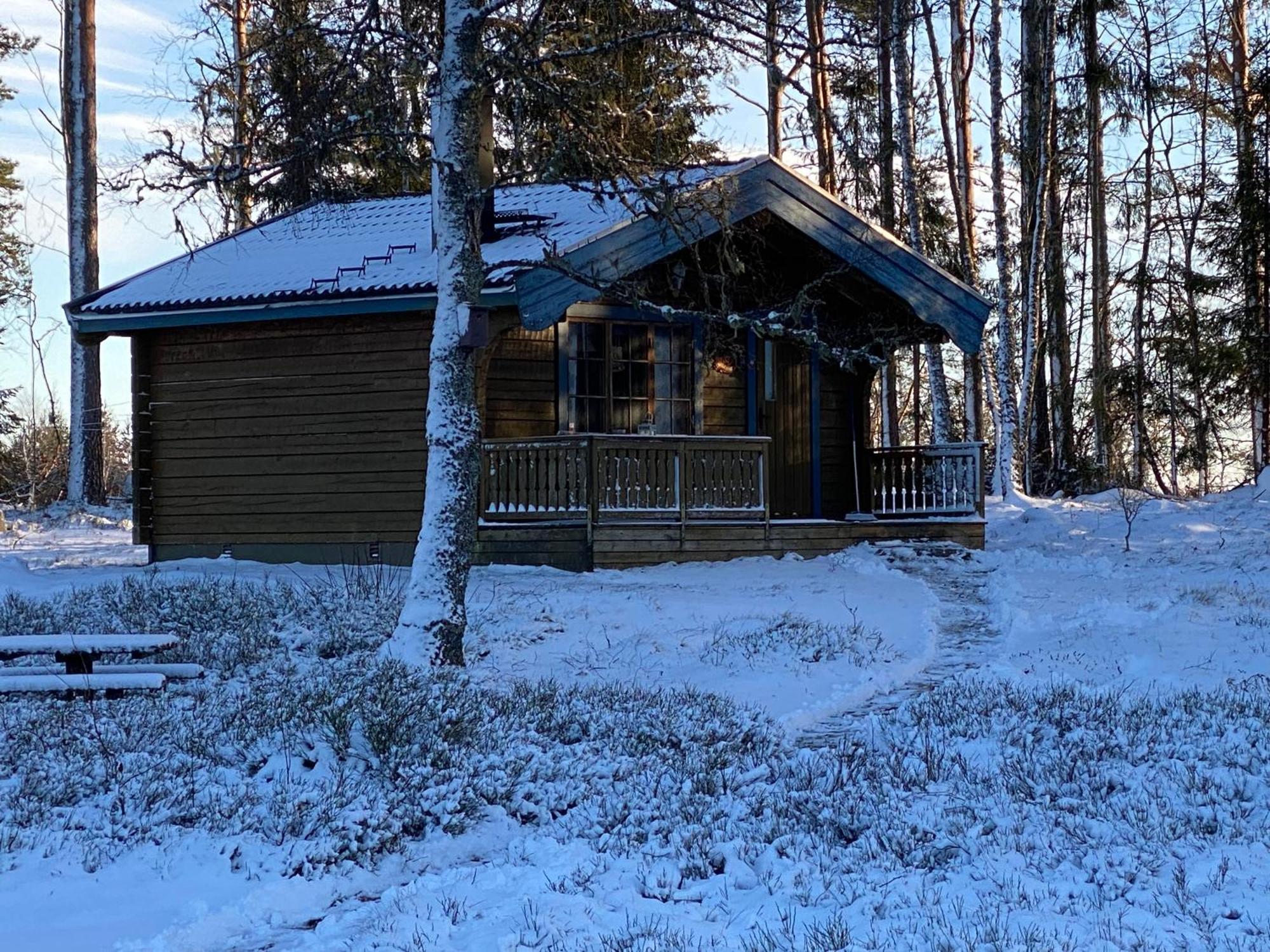 Timrad I Kanten Av Skogen Med Moejlighet Mullsjo