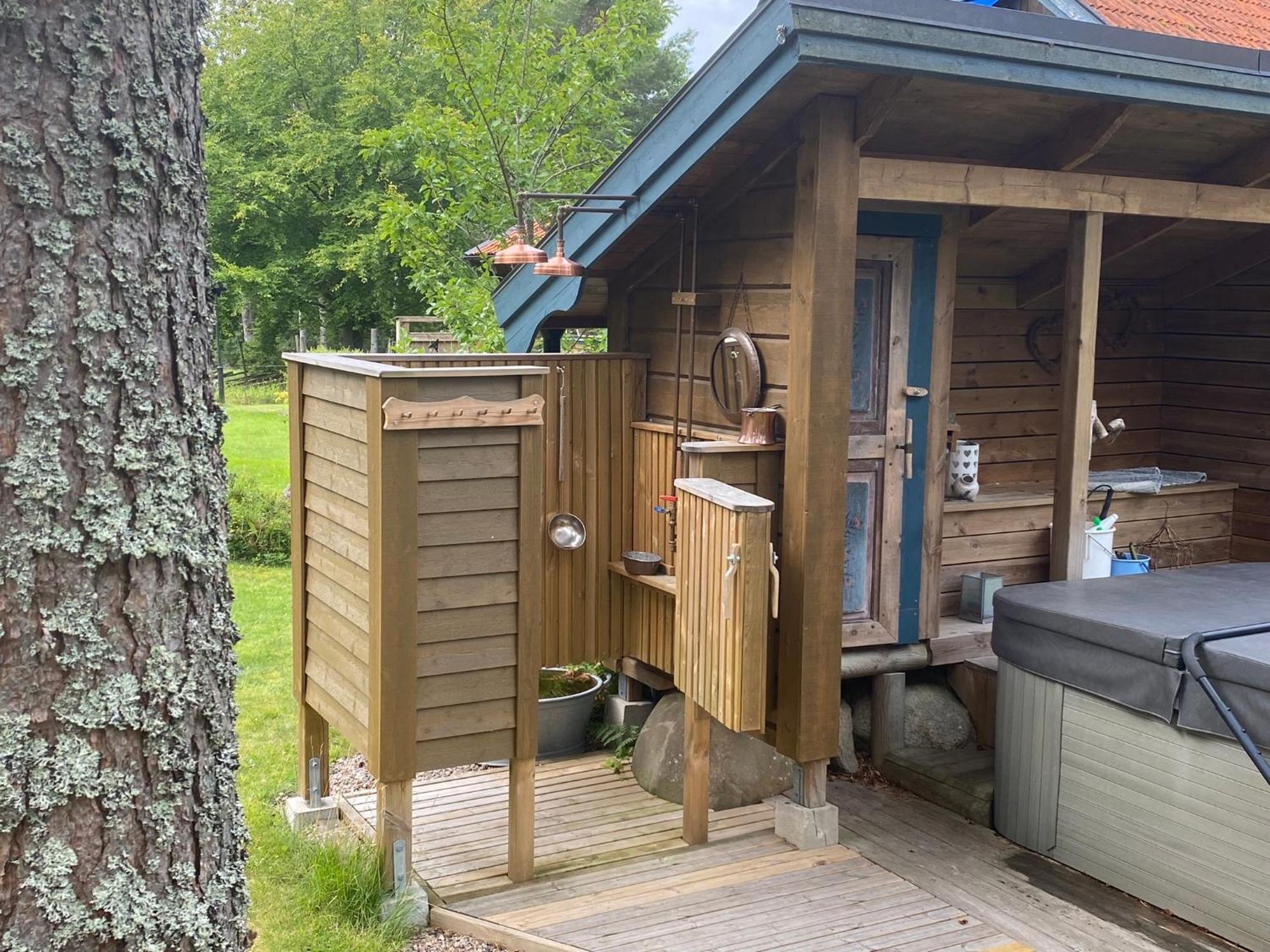 Timrad I Kanten Av Skogen Med Moejlighet